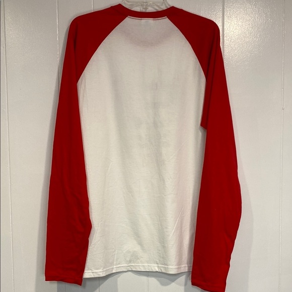 Home Alone Tee Shirt Little Nero’s Pizza Baseball Jersey Unisex Size Large NWOT - Picture 4 of 9